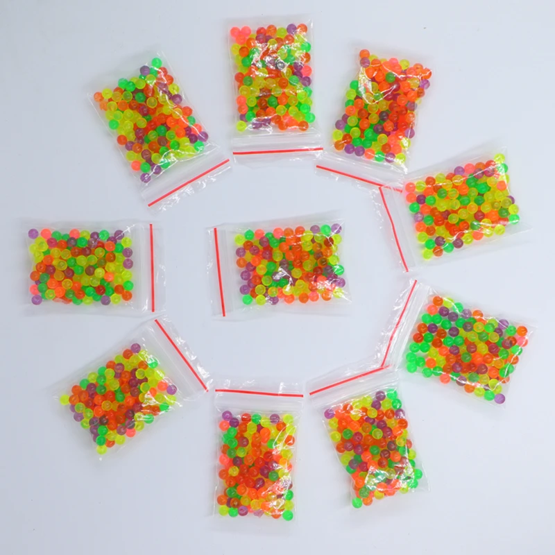 6000 шт DIY волшебные бусины с водяным распылением ручной 3D бисер 5 мм Хама бусины для аквабидов бусин игрушки Сделай Сам водный кралин - Цвет: 1000pcs crystal