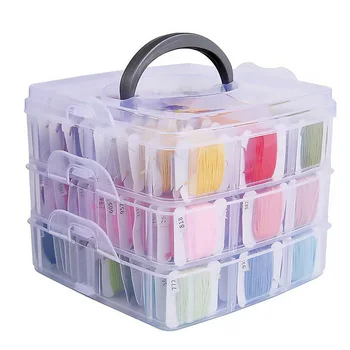 

Embroidery Threads Set 150 Colors Cotton Threads Needles Threader Thimble Stitch Remover Sewing Tool Kit