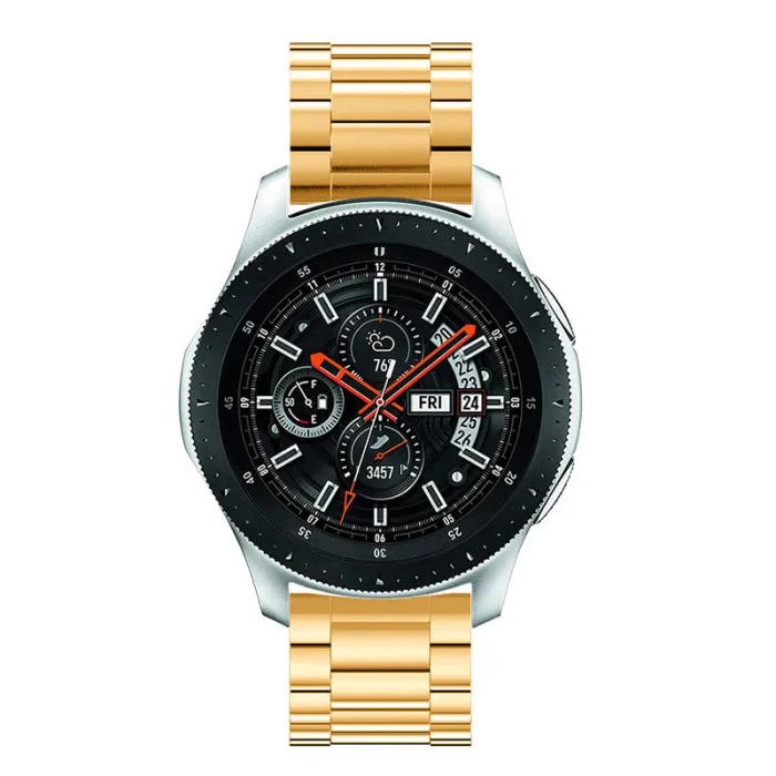 Замена браслета из нержавеющей стали ремешок аксессуары для samsung Galaxy Watch 46 мм JS26