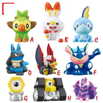 

Genuine Pocket Monster Doll New Pokemon Action Figure Collectible Toy Models Collection Scorbunny Sobble Grookey