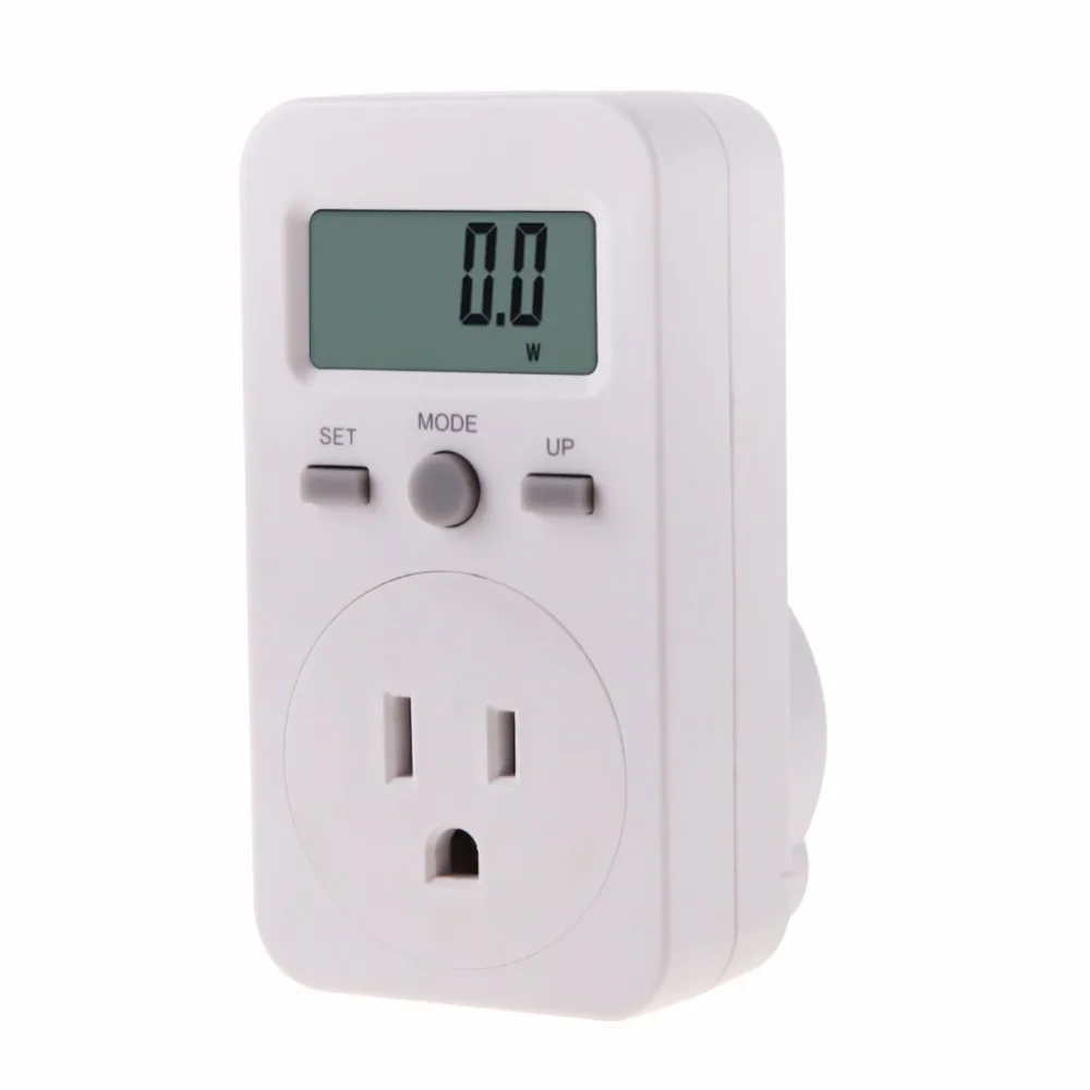 Digital Power Meter Watt Electricity Usage Monitor Socket Consumption Electric Energy US Plug | Электроника