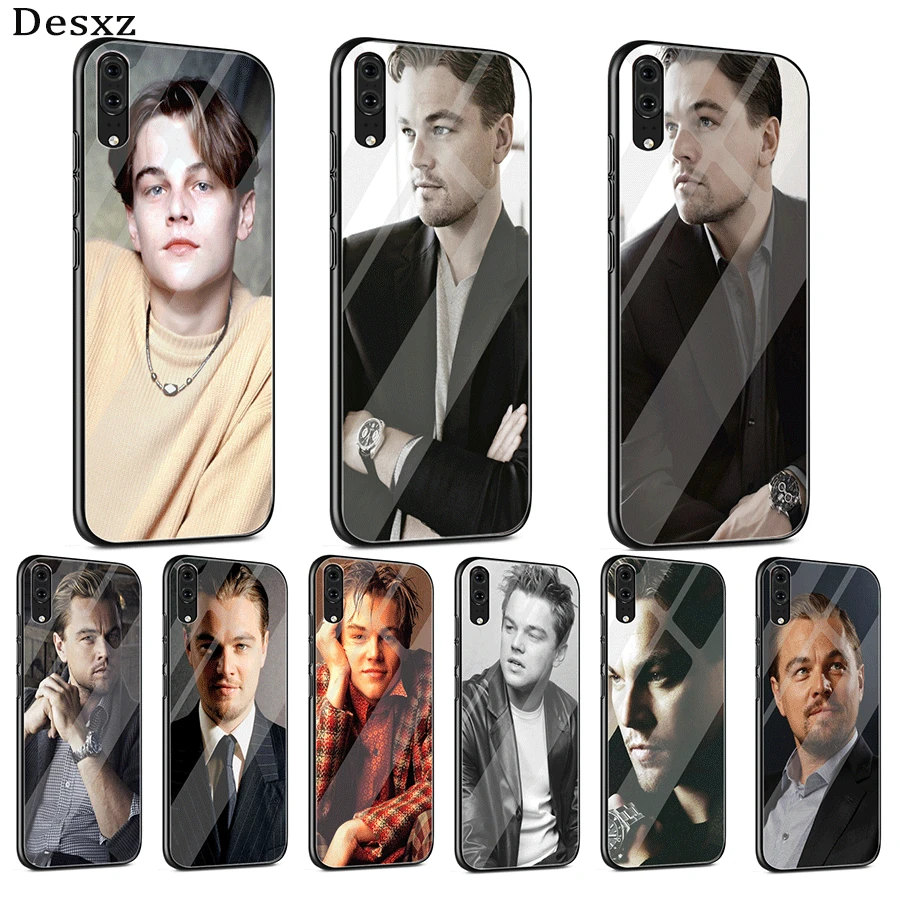 Mobile Phone Case Glass for Huawei Mate Honor 8X 9 10 7A 20 P30 P20 P10 Lite Pro P Smart Cover Leonardo DiCaprio | Мобильные