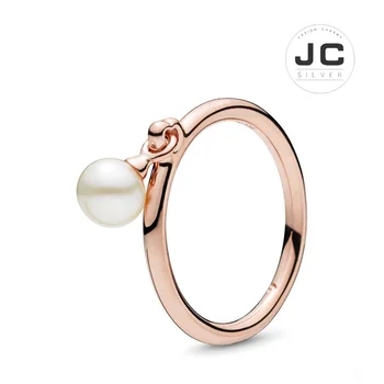 

JC Fashion Charm 925 Tibetan silver Ring Original Copy Ring Ring, Rings For Women Men's Ring Jewelry Gift Modern Pearl Ring