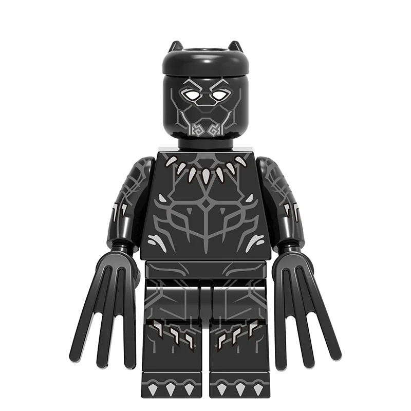 X0221-980 Super Heroes Single Sale Building Block Figures ZOMBIE SPIDERMAN RED SKULL GHOST RIDER WOLVERINE Bricks Toys for Children Compat - Color: X0221-980