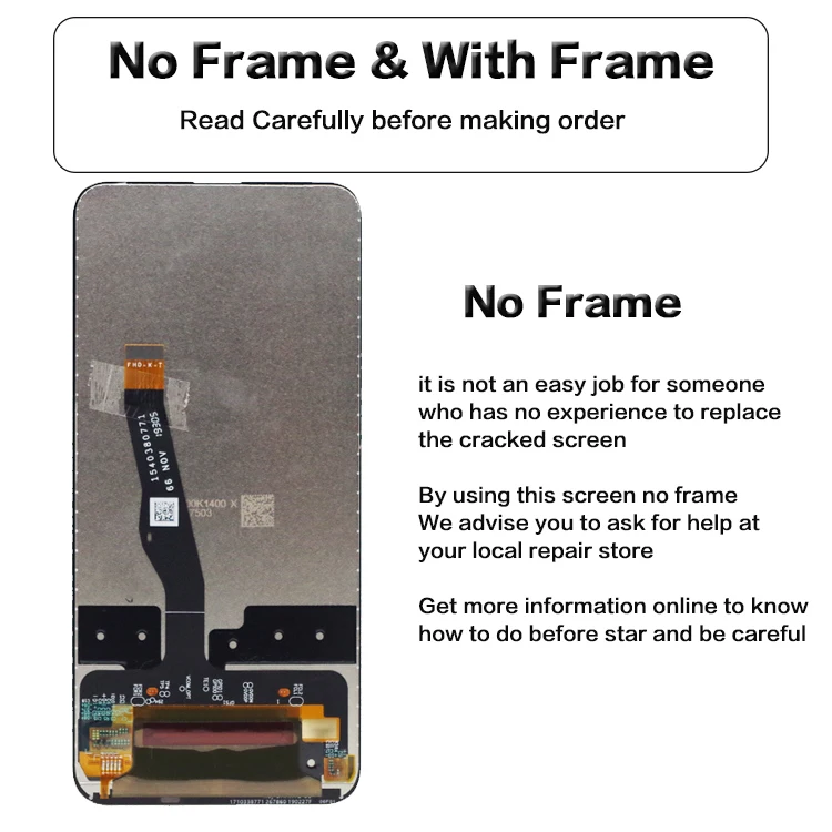 Ceny 6.59 cal dla huawei P Smart Z STK LX1 wyświetlacz LCD montaż digitizera ekranu dotykowego części dla huawei Y9 Prime 2019 LCD