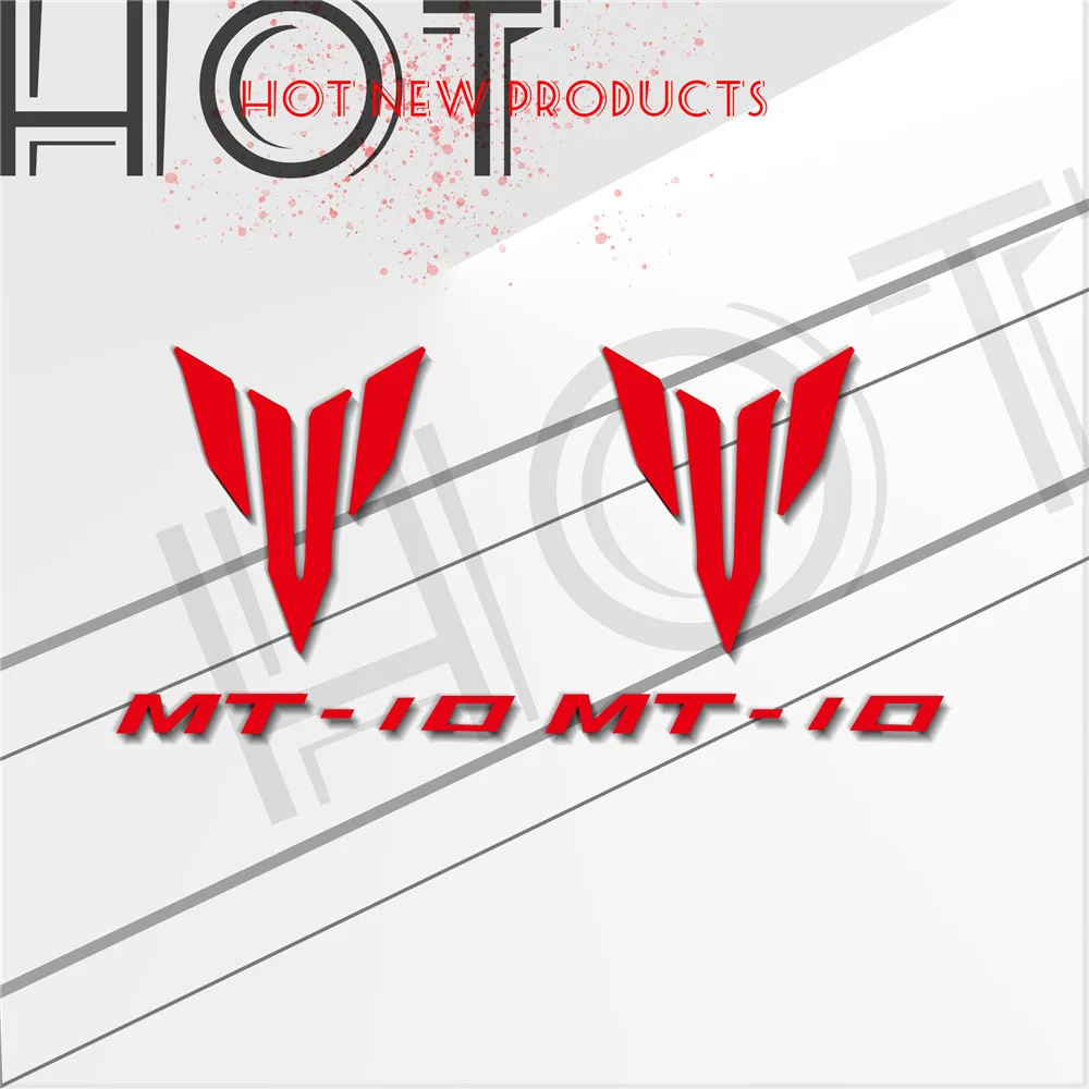 Pegatinas Adesivi Riflettenti Per Moto Casco Per Il Corpo Serbatoio Del Carburante Decalcomania Con Logo Impermeabile Per Yamaha Mt-10 Mt-10 Mt10 Mt 1