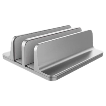 

Aluminum Laptop Stand Stand, Dual Desktop Adjustable Computer Stand, Suitable for Computer / Tablet