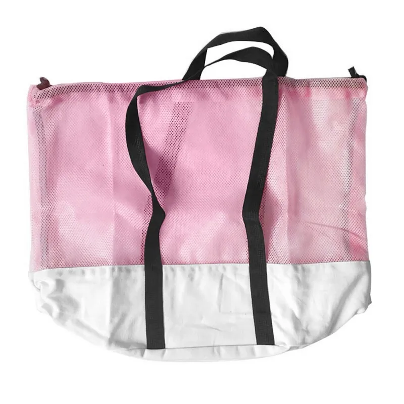 Сумка Оксфорд сетка Pet Сумка-дышащий рюкзак для перевозки кошек и прочный уход сумка для купания наружное гнездо для домашних животных - Color: Pink