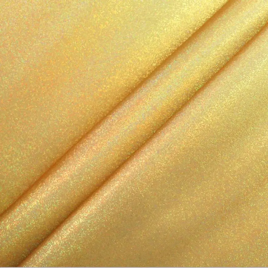 10 yards*137cm roll New 0.7mm laser starry sky glitter leather fabric Brushed bottom PU holographic | Дом и сад