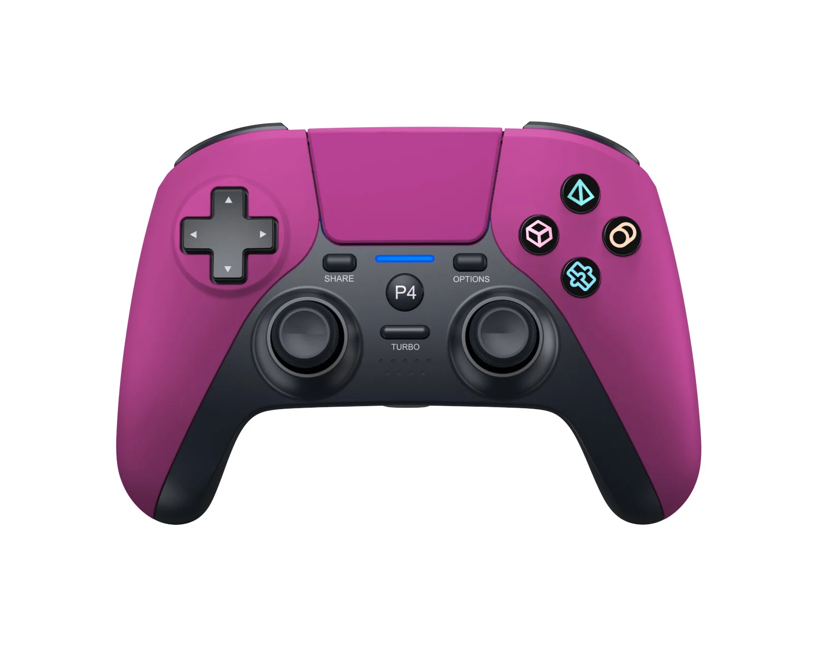 12colors Bluetooth Wireless Game Controller For Ps4 Console Vibration Six Axis Touch Screen For Ps5 Style Pc Gamepad Joysticks Gamepads Aliexpress