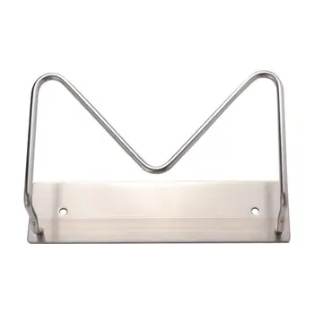 

Kitchen Pot Lid Holder Upright Pan Cover Storage Holder M Shaped Wall Mount Storage Rack Organizer For Home Restaurant Kitchen