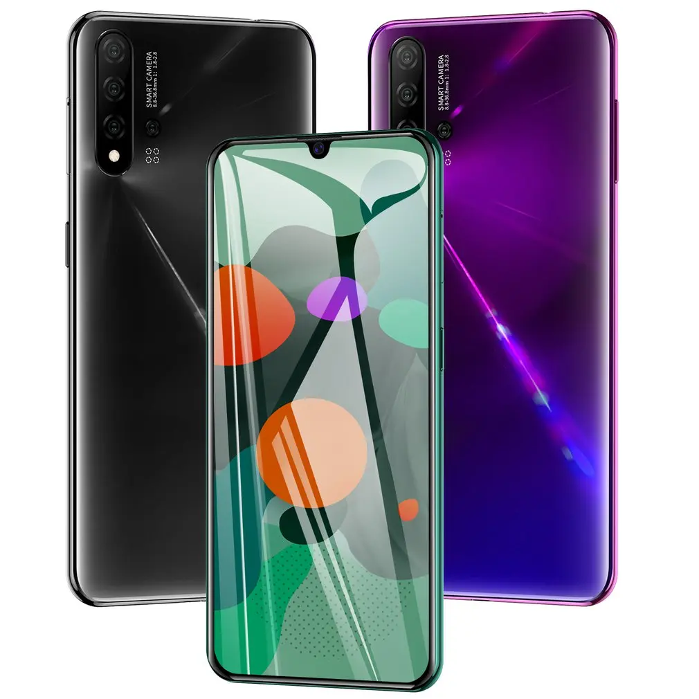 N5 PRO 6.3inch Face ID Smartphones Android 6+128G Dual Sim Card Camera Phone Big Battery Unlocked Mobile phone