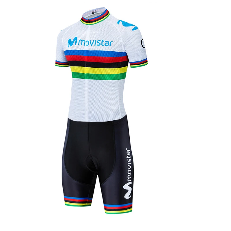 Pro Team Велоспорт Movistar Skinsuit Ropa Ciclismo Maillot комбинезон дорожный гоночный велосипедный костюм Джерси Спортивная одежда Шорты для велоспорта