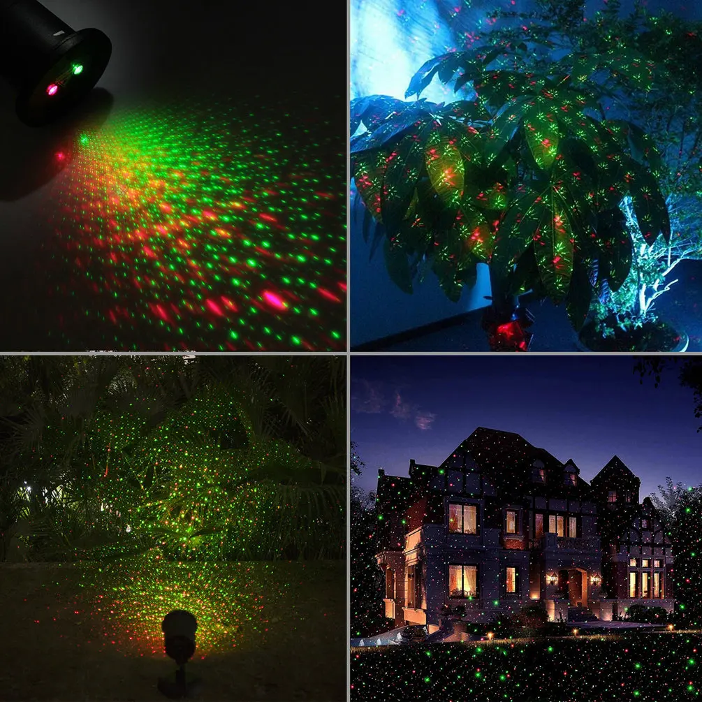 

Unique Design Aluminum Alloy IP67 Outdoor Waterproof Mini Laser Light 3 Colors LED Lamp DJ Home Didco Parties Light Decoration