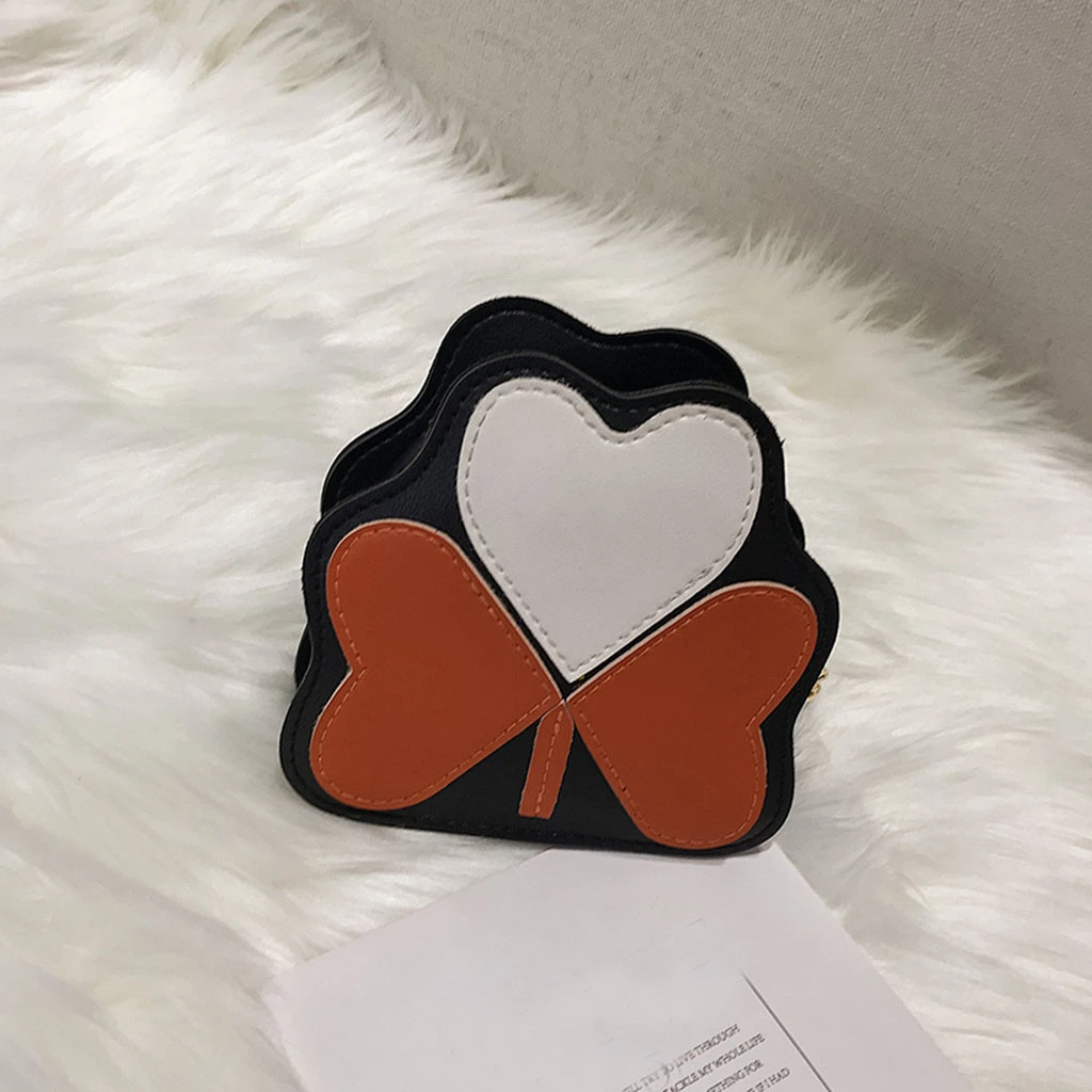 2019 Girl Backpacks Coin Purse Handbag Children Wallet Small Kids Shoulder Handbag Crossbody Purse Money Baby Heart Bags 823