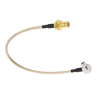 

10pcs 3 years warranty High-quality 20cm SMA Female to TS9 Male Pigtail Coaxial Cable RG316 Female Jack Cable Antenna RG316