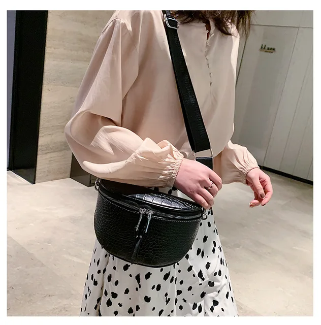 Riñonera de cuero vegano con correa ajustable para mujer, bolso femenino  con cinturón, Mini bolso cruzado en todas partes, Envío Gratis - AliExpress