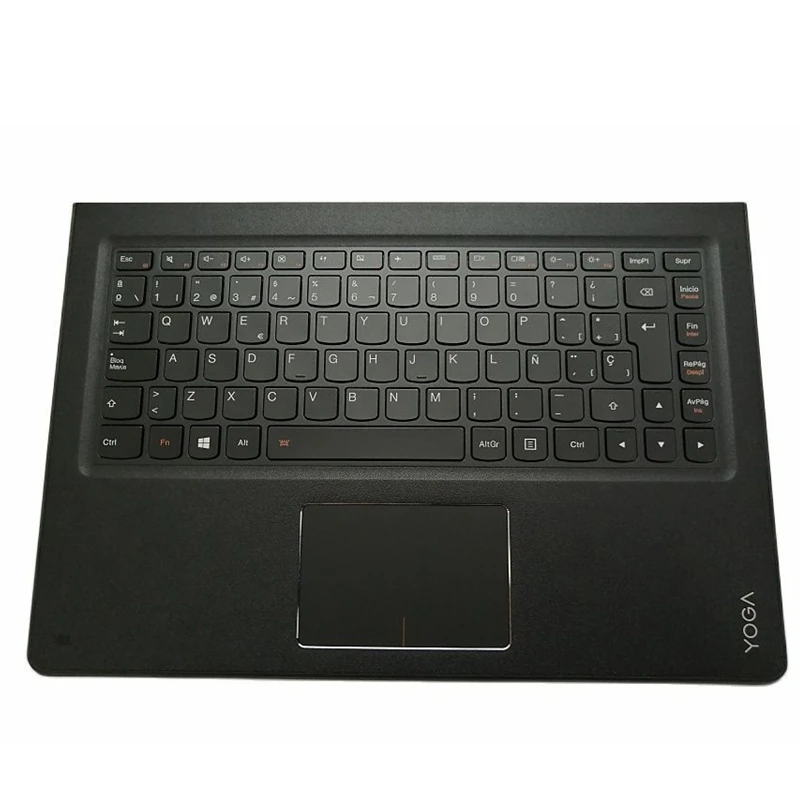Capa Superior Case Palmrest com Teclado Retroiluminado e Touchpad para Lenovo Yoga 90013isk Isk2 Portátil - Imagem 5