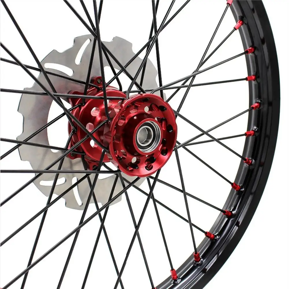 KKE 21/18 мотоцикл полный эндуро колеса Набор для HONDA XR400R/XR600R 1996 97 2001 2002 2003 04/1991 2000 диск