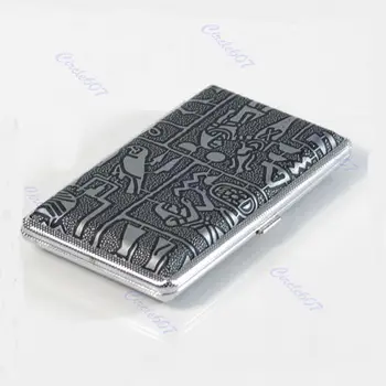 

1pc Portable Figure Pocket Cigarette Tobacco Box Case Holder 14 Compartments