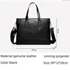 2023 New Men's Briefcase Genuine Leather Male Bags High Quality Fashion Laptop Briefcase Bag Large Shoulder Bag For Men Totes 6
