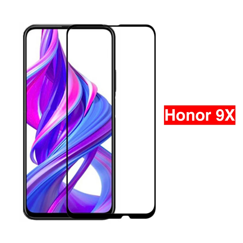 2 шт Защитное стекло для huawei Honor 9X Премиум 3D закаленное стекло для Hono 9X Honor9x X9 6,59 Передняя безопасная защита экрана