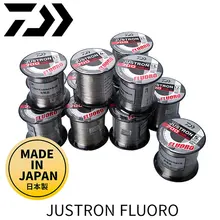  DAIWA JUSTRON FLUORO Fishing Line 300M/240M Fluorocarbon Fishing Line Made in Japan 2.5LB-20LB 100% Original 