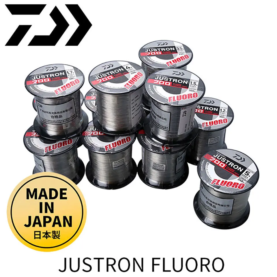 Daiwa Fishing Line Fluoroline Justron No. 1.0-2.5 300m Natural