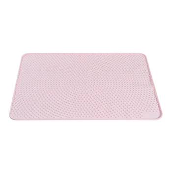 

Cat Litter Pad Soft Silicone Environmentally Friendly Pet Placemat Prevent Litter From Spilling For Dog Cat 37.7X53.3cm TB