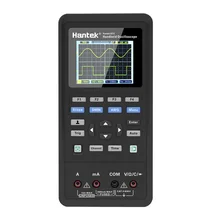 

Hantek 3 In1 Digital Oscilloscope+Waveform Generator+Multimeter Portable USB 2 Channels 40Mhz 70Mhz LCD Display Test Meter Tools