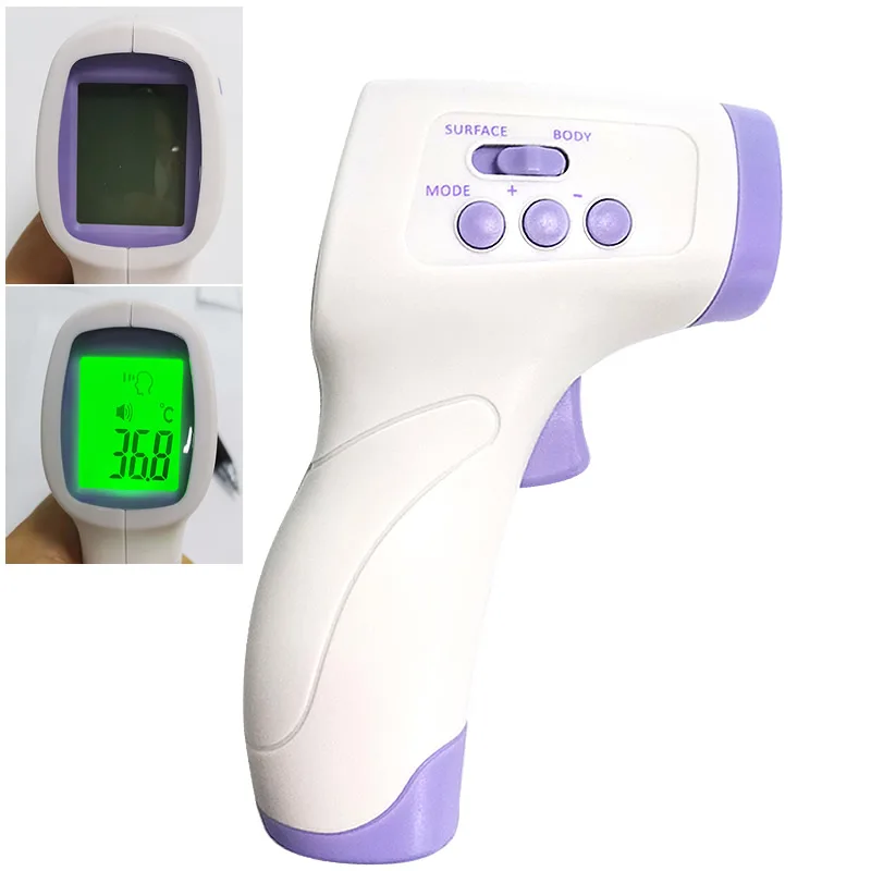 

Non-contact infrared thermometer Forehead Temperature Gun digital thermometer Hand-held Baby Adult Temperature instruments