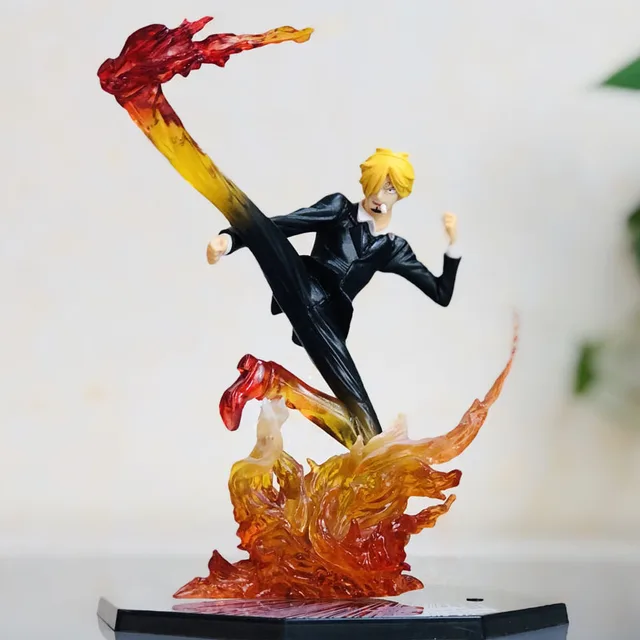 Anime Action Figure One Piece Fantasy Sanji Diable Jambe GK Manga Statue Figurine Decoration PVC Collectible Model Toys 2