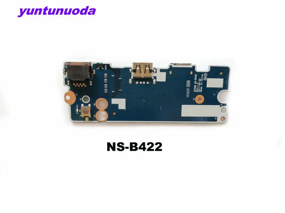 Оригинальная плата USB WLAN IO для Lenovo E580 Power Botton проверено хорошо бесплатная доставка