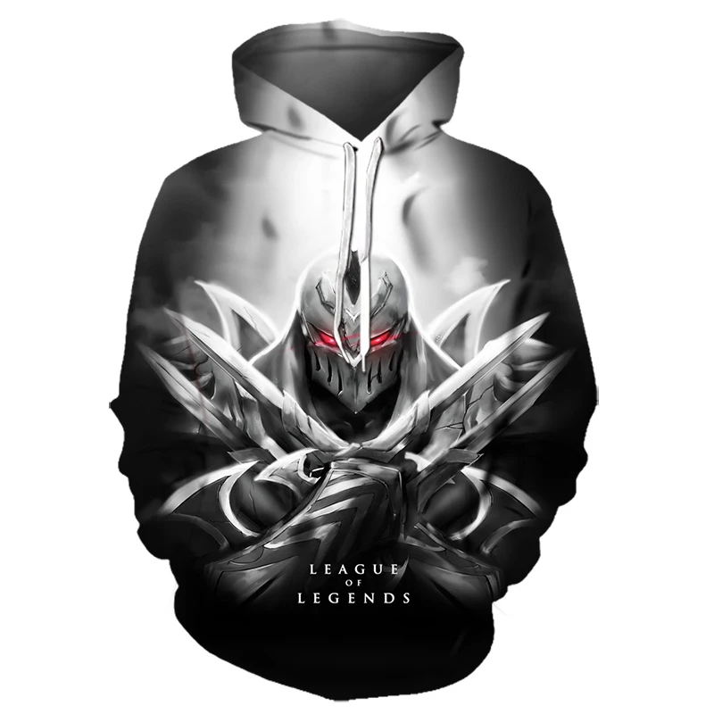 

2020 new 3D printed League of legends Hoodies men's children's hoody esports gameTeam Costume Patterns can be customized LoL gym