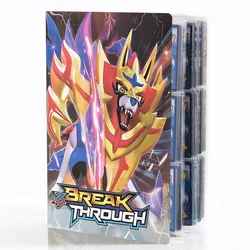 Libro de colección de cartas de Pokémon, carpeta de libro de dibujos animados de Pokémon, 9 Bolsillo grande, 432 tarjetas XY Pikachu, carpeta de mapa de juego, regalo