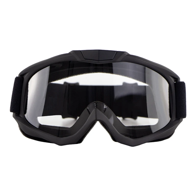 Cyclegear ATV UTV мотокросса мотоцикл очки для бездорожья Байк Гонки Спортивные очки ветрозащитные MX очки шлем маска - Цвет: black-clear