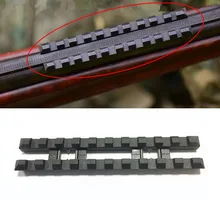 MP-27, Izh-27, MP-153, вентилируемая ребра 10 мм Вивер-Пикатинни Монтажная сталь черный