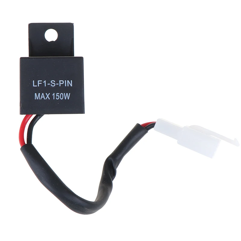 Мотоцикл 2 Pin 12V контроль скорости сигнала Реле светодиодный указатель поворота проблесковый мигающий импульсное реле