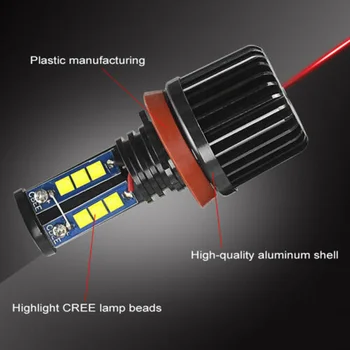 

Car LED Light 120W H8 3600ML Angel Eyes Bulb For BMW E92 E93 3 Series 335i​ Lamp