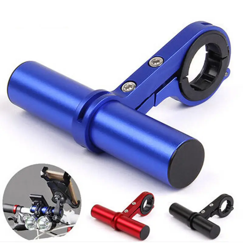 

1 Piece Professional Bike Mount Extension Handlebar Phone Flashlight Holder Front Frame Rack Cycling Accessories