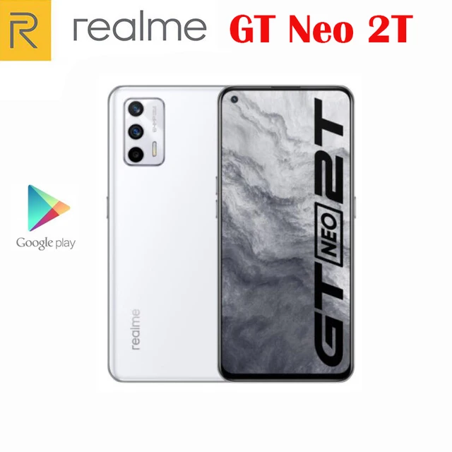 Nuovo originale originale Realme GT Neo 2T 5G Smart Phone 6.43 pollici AMOLED Dimensity 1200-AI 65W Flash Charge 4500mAh NFC 64MP Camera 3