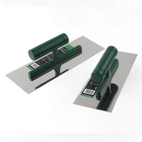1Pcs Stainless Steel Professional Bricklaying Trowel Cement Scraper Mud Board Construction Plastering Tool with Plastic Handle 1