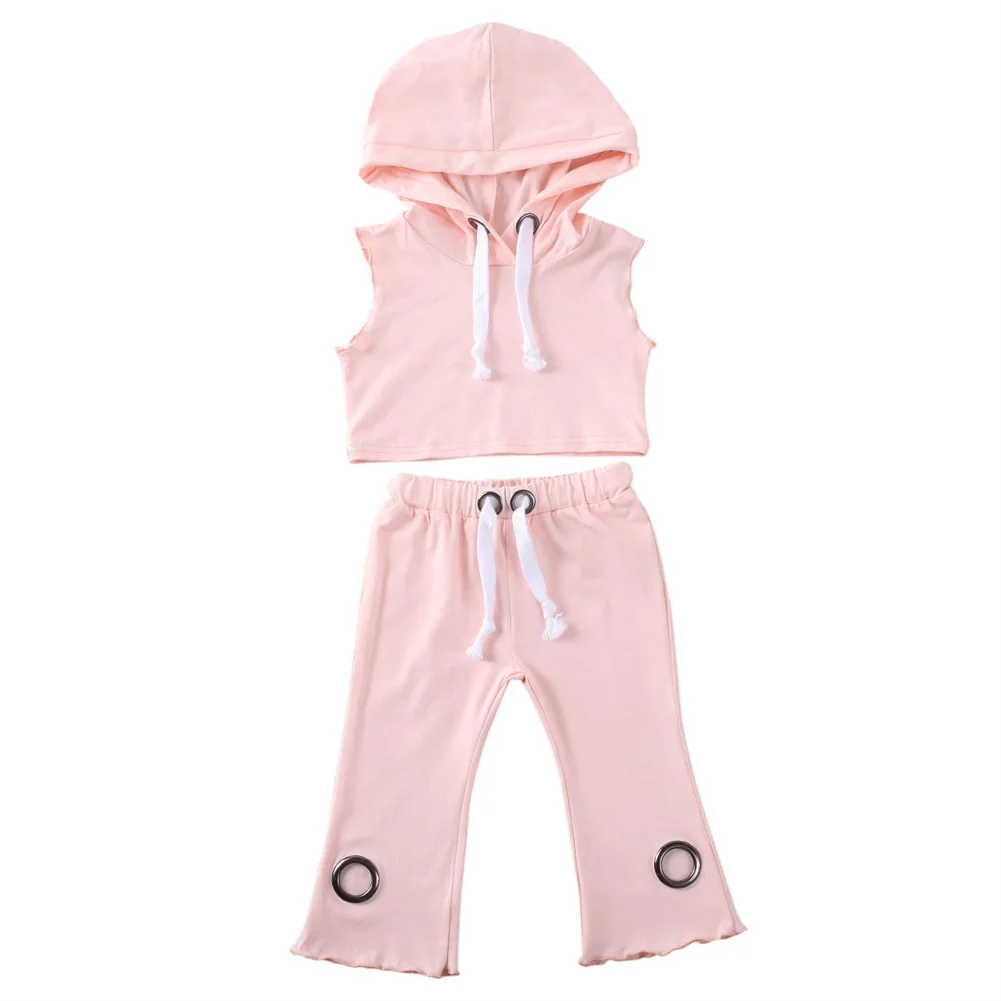Детский спортивный костюм для новорожденных кофта с капюшоном и длинные брюки |
