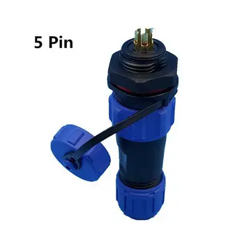 

10x SP13 Panel Aviation Connectors Round Air Plug Chassis Circular Waterproof