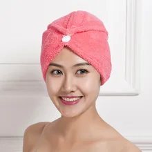 Высокое Качество Микрофибра сильная водопоглощающая волосы сухие шапочки для душа/шляпы, инструмент для купания, полотенце для ванной комнаты