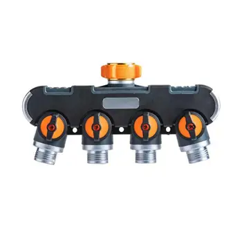 

Garden Sprinklers Garden Faucet Diverter Garden Watering One-way Four-faucet Diverter Horticulture Irrigation Diverter