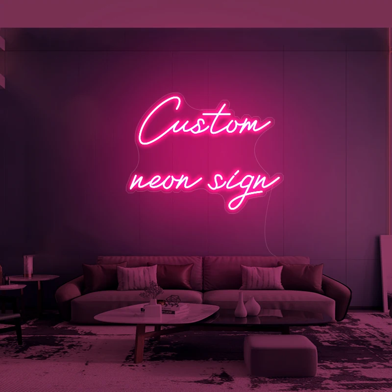 Custom Neon Sign Led Neon Sign Wall Art Decor Neon Light Sign Home Room