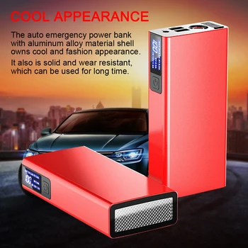

AOZBZ Mini Car Emergency Start Power Supply Multi-Function Portable Automatic Jump Starter Is Commonly Used In All Kinds Of Cars