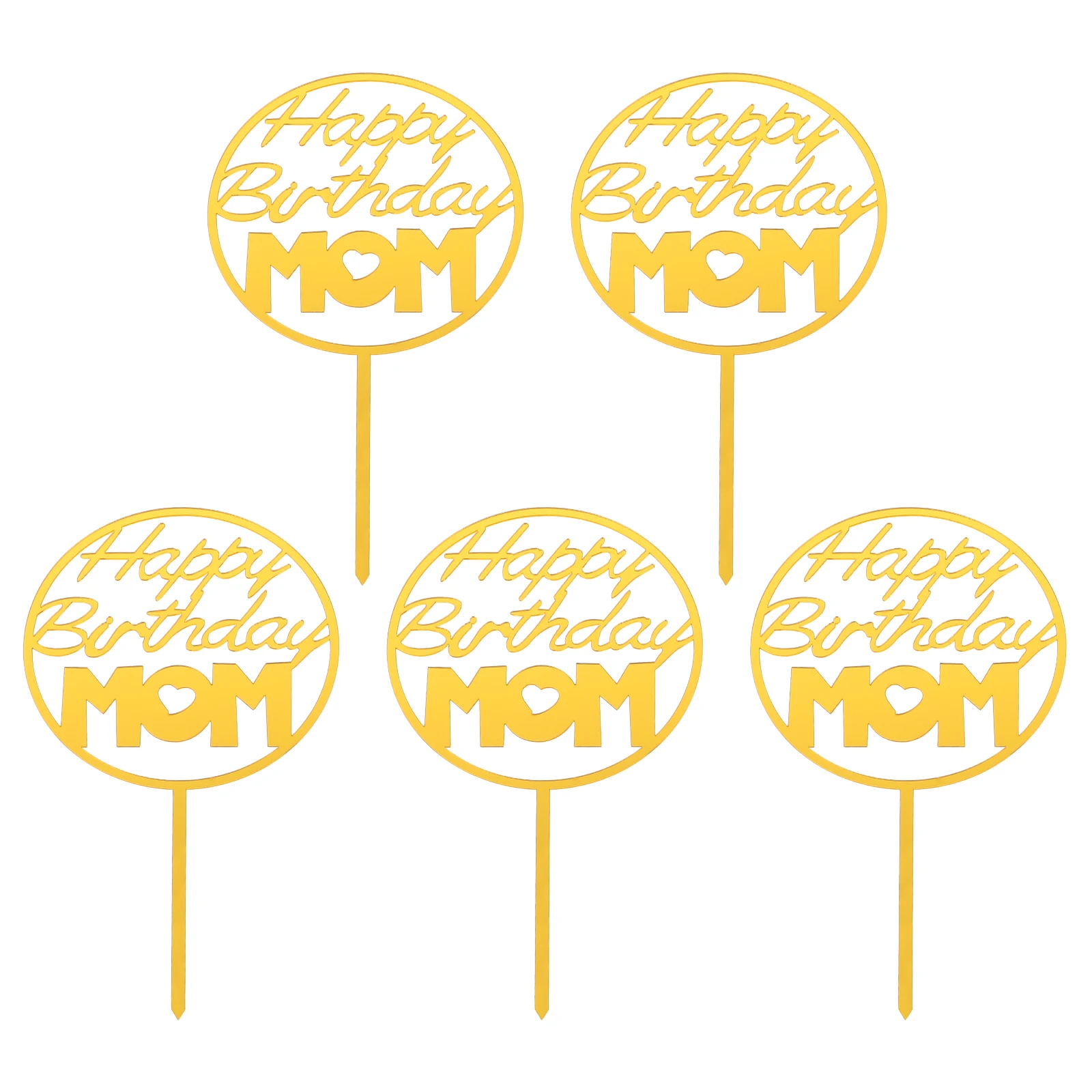 5pcs Торт топпера торт выбирает десерт фигурки жениха и невесты Декор для подарка