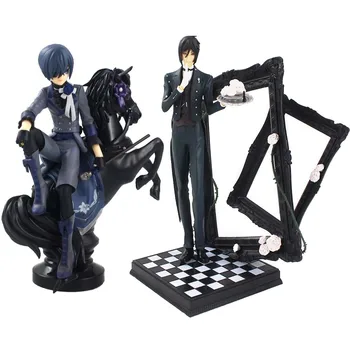 

Anime Black Butler Figure Michaelis Sebastian Ciel Phantomhive 1/7 Scale PVC Action Figure Collectible Model Toy